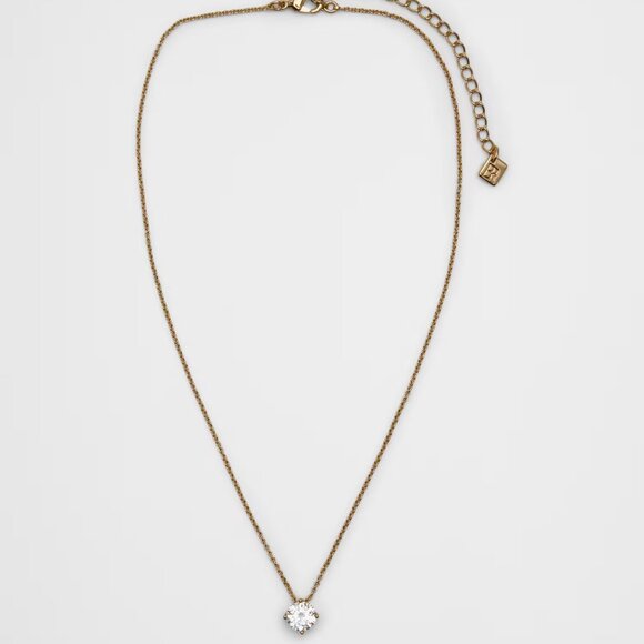 Banana Republic Factory Jewelry - Banana Republic Cubic Zirconia Solitaire Necklace/NWT